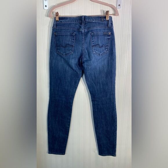 FOR ALL MANKIND Gwenevere Washed Jeans Sz 25 - Picture 5 of 7
